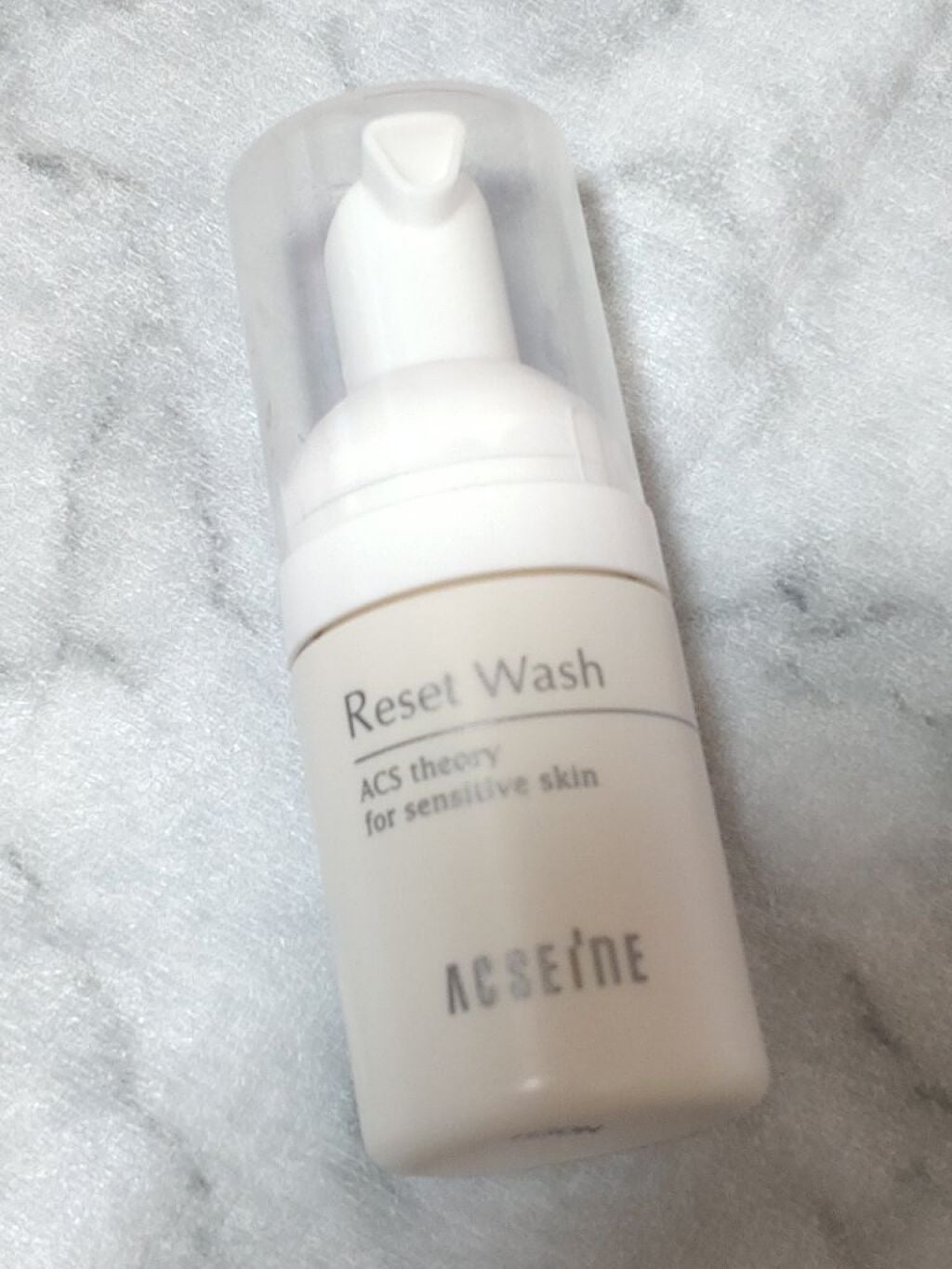 リセット ウォッシュ/ACSEINE/泡洗顔を使ったクチコミ(1枚目)