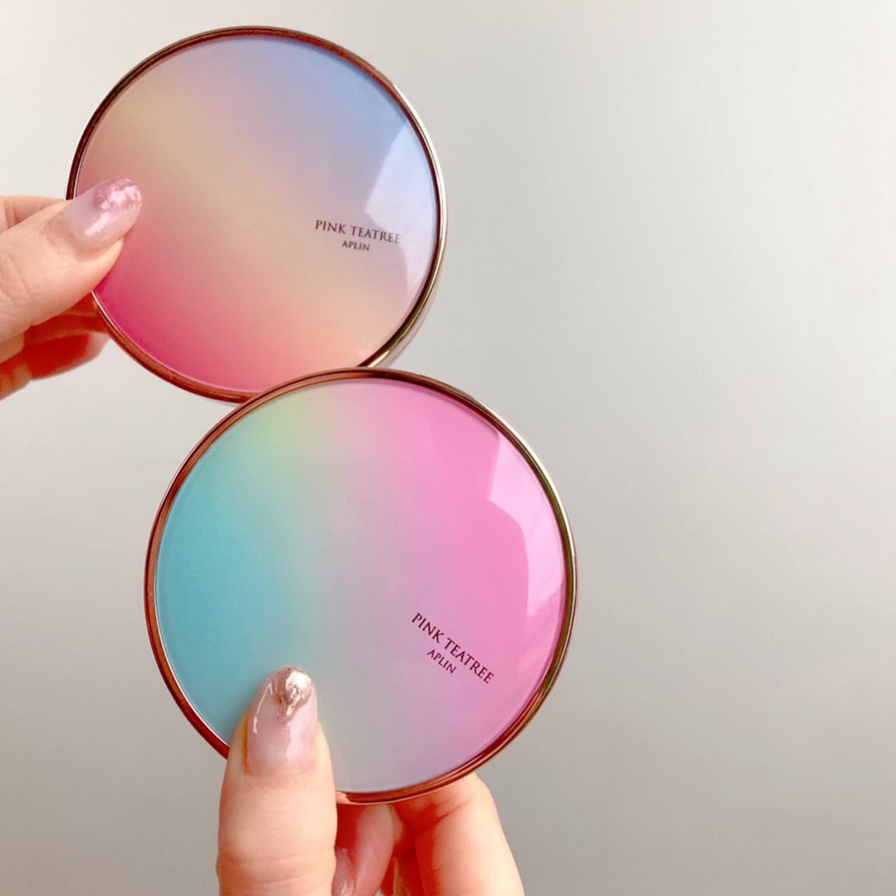 ピンクティーツリーカバークッション/APLIN/クッションファンデーションを使ったクチコミ(3枚目)