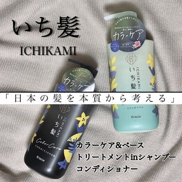 カラーケア&ベーストリートメント in シャンプー/コンディショナー/いち髪/シャンプー・コンディショナーを使ったクチコミ（1枚目）