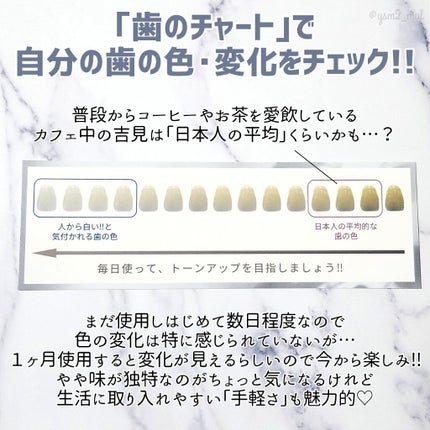 ホワイティエッセンス/MiiS/その他オーラルケアを使ったクチコミ(4枚目)