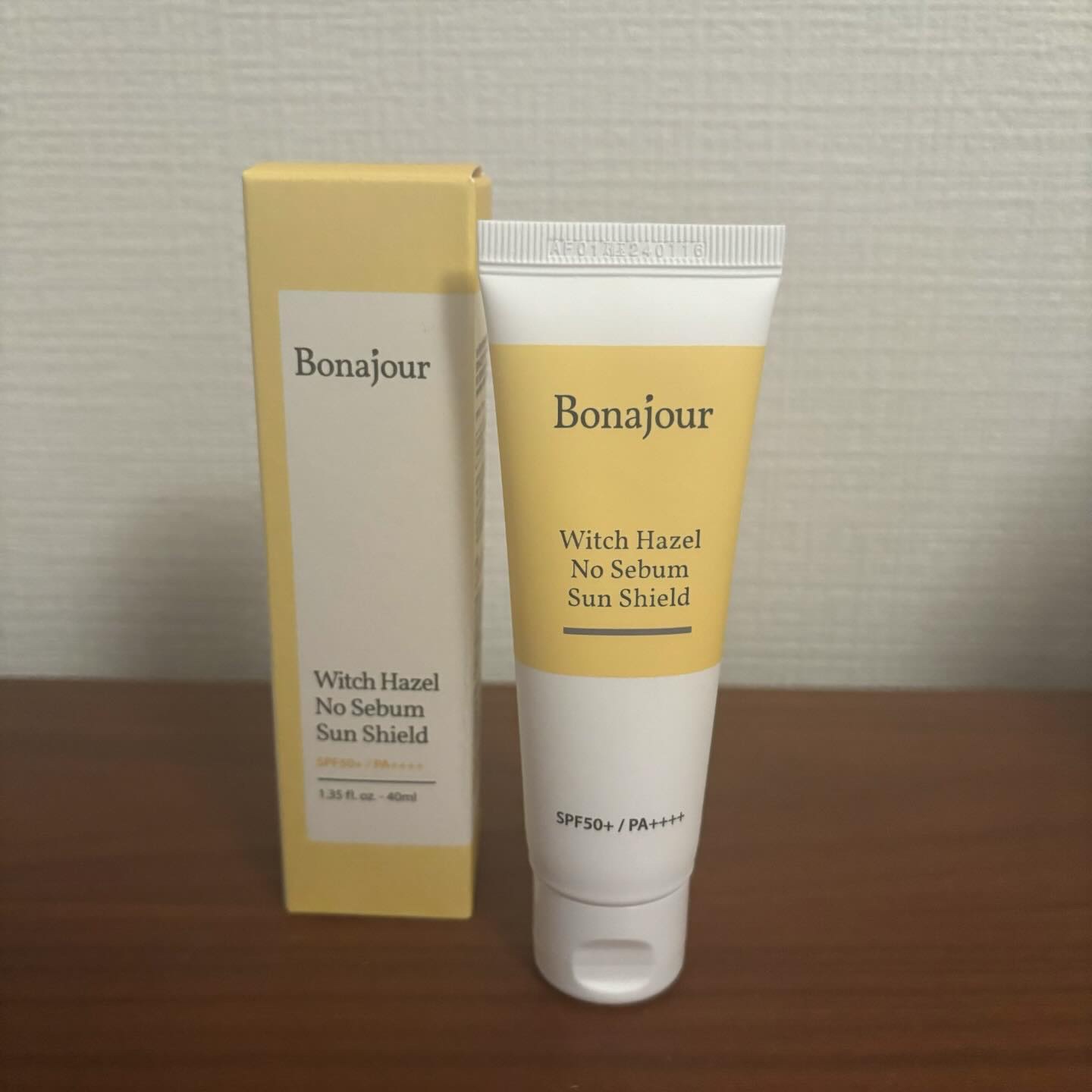 ウィッチハーゼル ノーセバムサンクリーム/Bonajour/日焼け止めクリームを使ったクチコミ（2枚目）