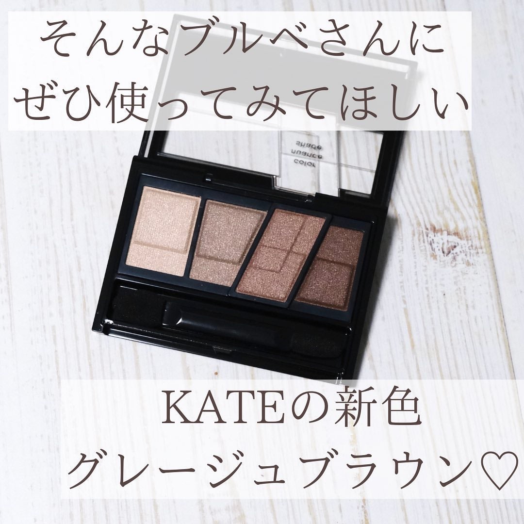 デザイニングブラウンアイズ/KATE/アイシャドウパレットを使ったクチコミ(3枚目)