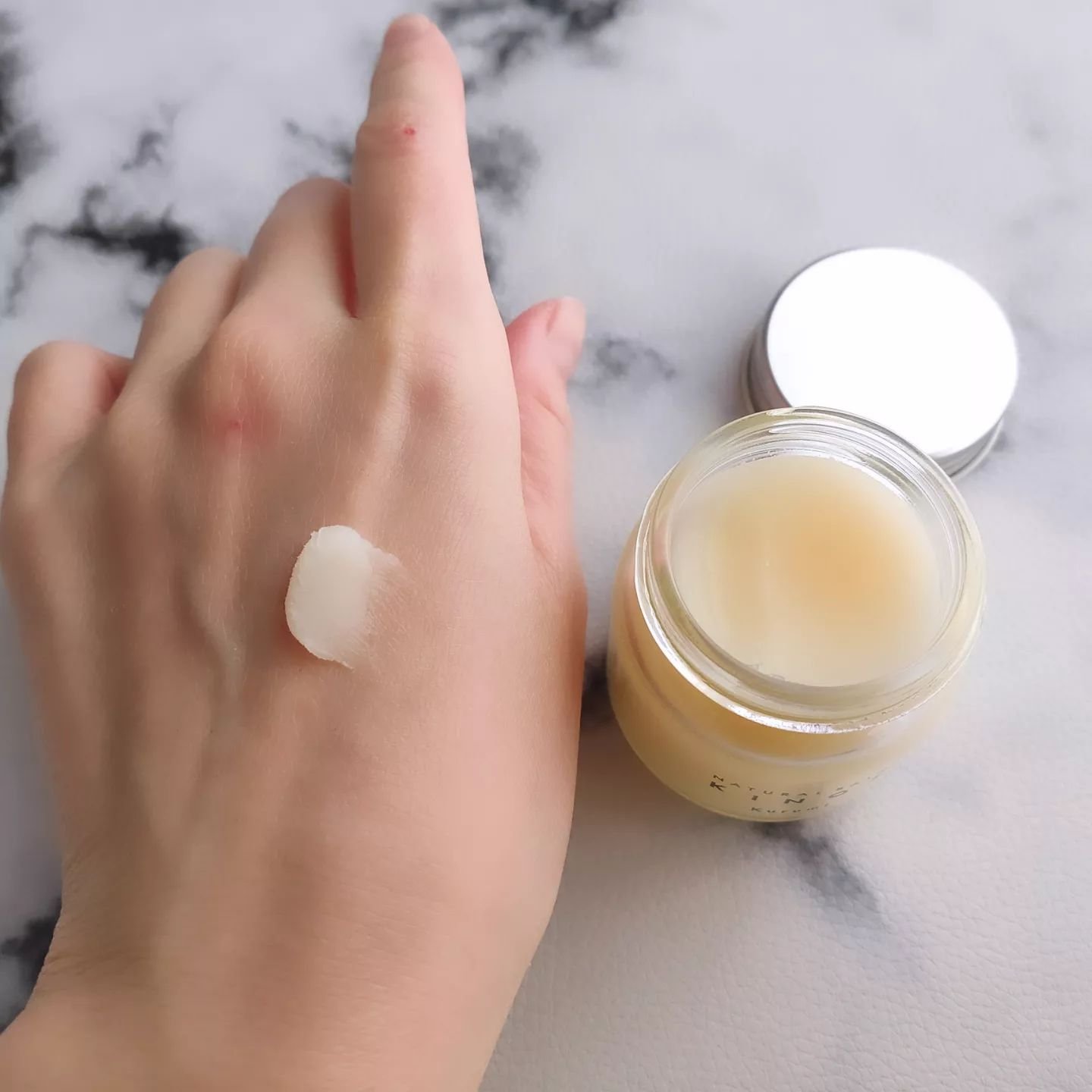 NATURAL BALM くるみ /KINOS/ヘアバームを使ったクチコミ（3枚目）