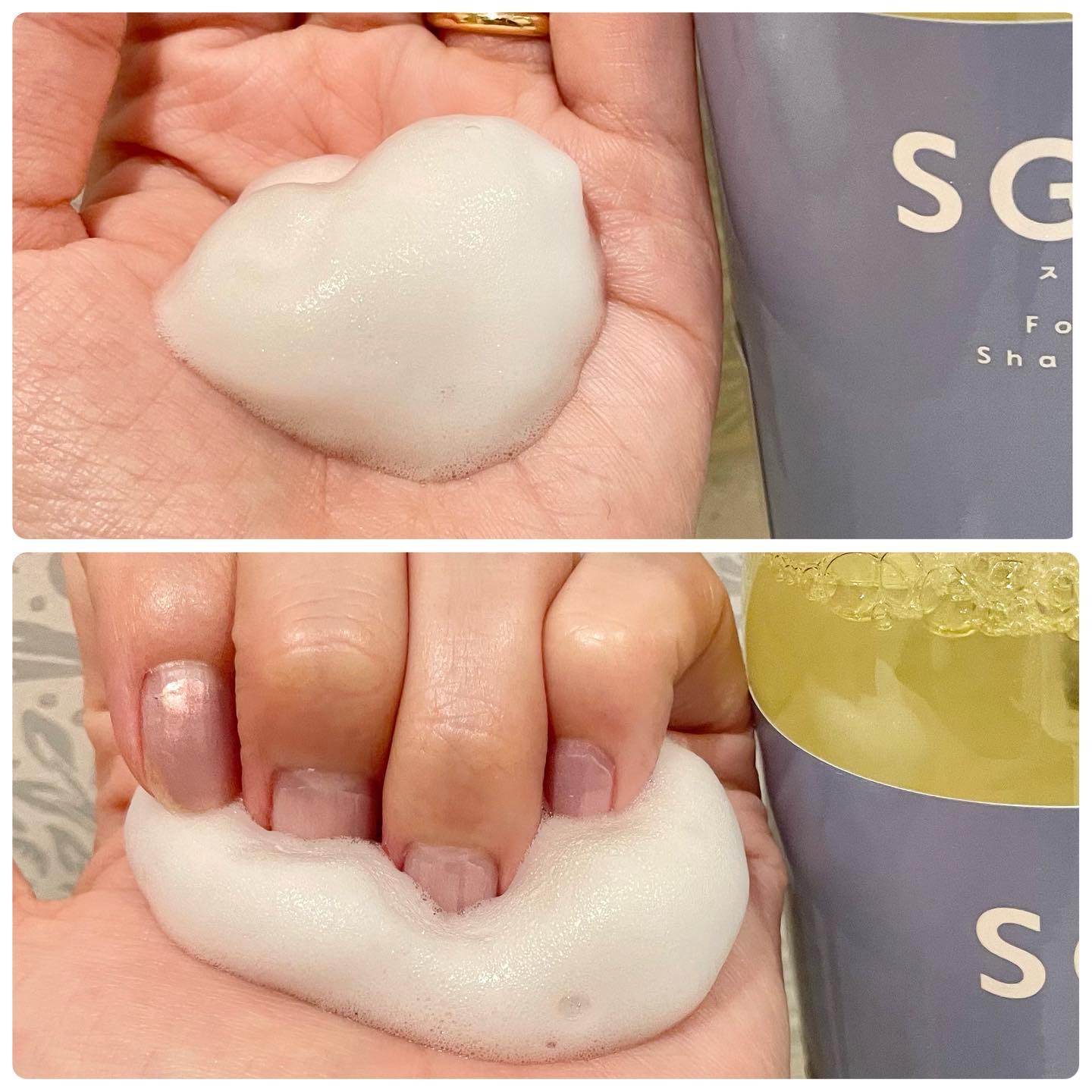 スムース泡シャンプー〈ホワイトティーの香り〉/SGNI/市販シャンプーを使ったクチコミ（2枚目）