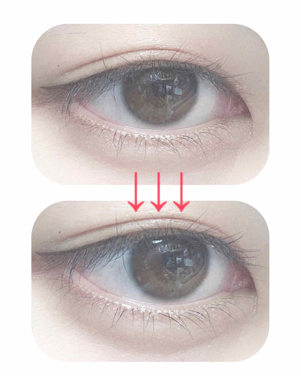 キラキラ アイシャドウ/ETUDE/スティックアイシャドウを使ったクチコミ(2枚目)