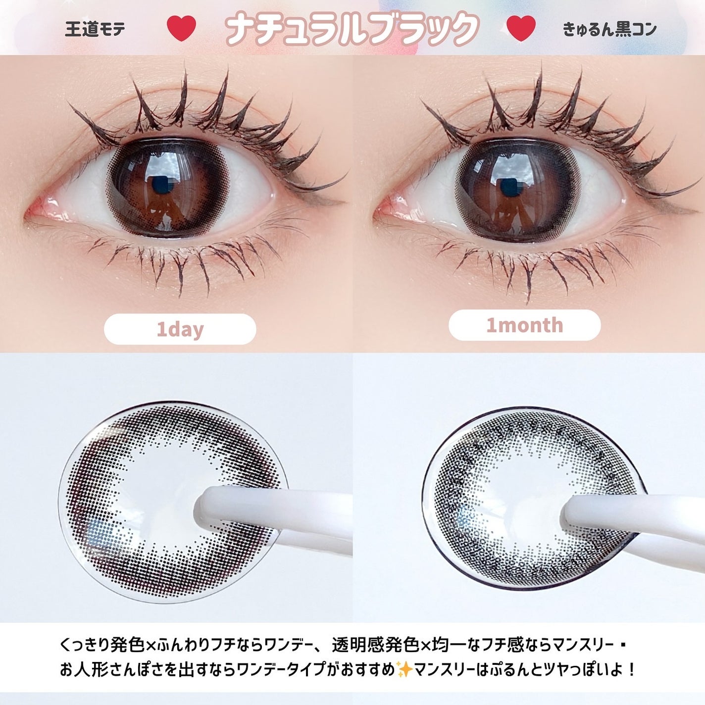 エバーカラーワンデー ナチュラル/エバーカラー/ワンデー(1DAY)カラコンを使ったクチコミ(4枚目)