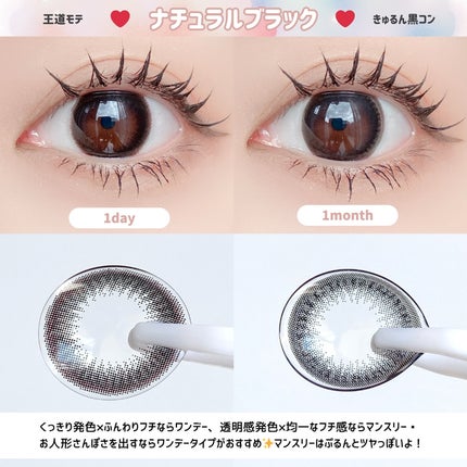 エバーカラーワンデー ナチュラル/エバーカラー/ワンデー(1DAY)カラコンを使ったクチコミ(4枚目)