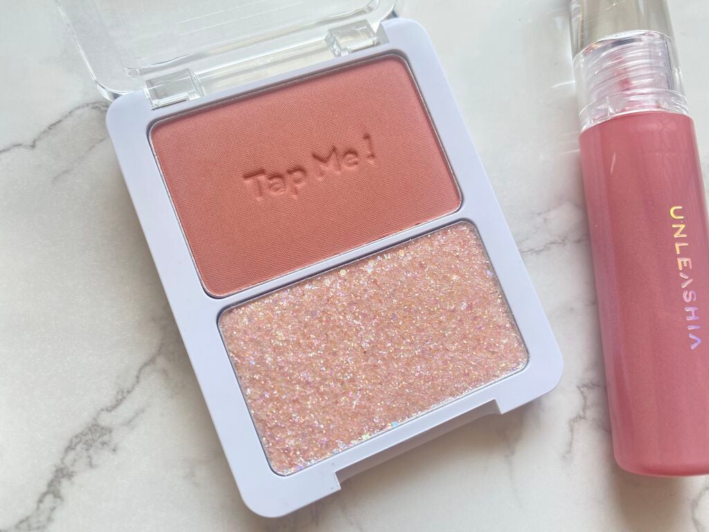 タップミー パレットデュオ/unleashia/アイシャドウパレットを使ったクチコミ(2枚目)