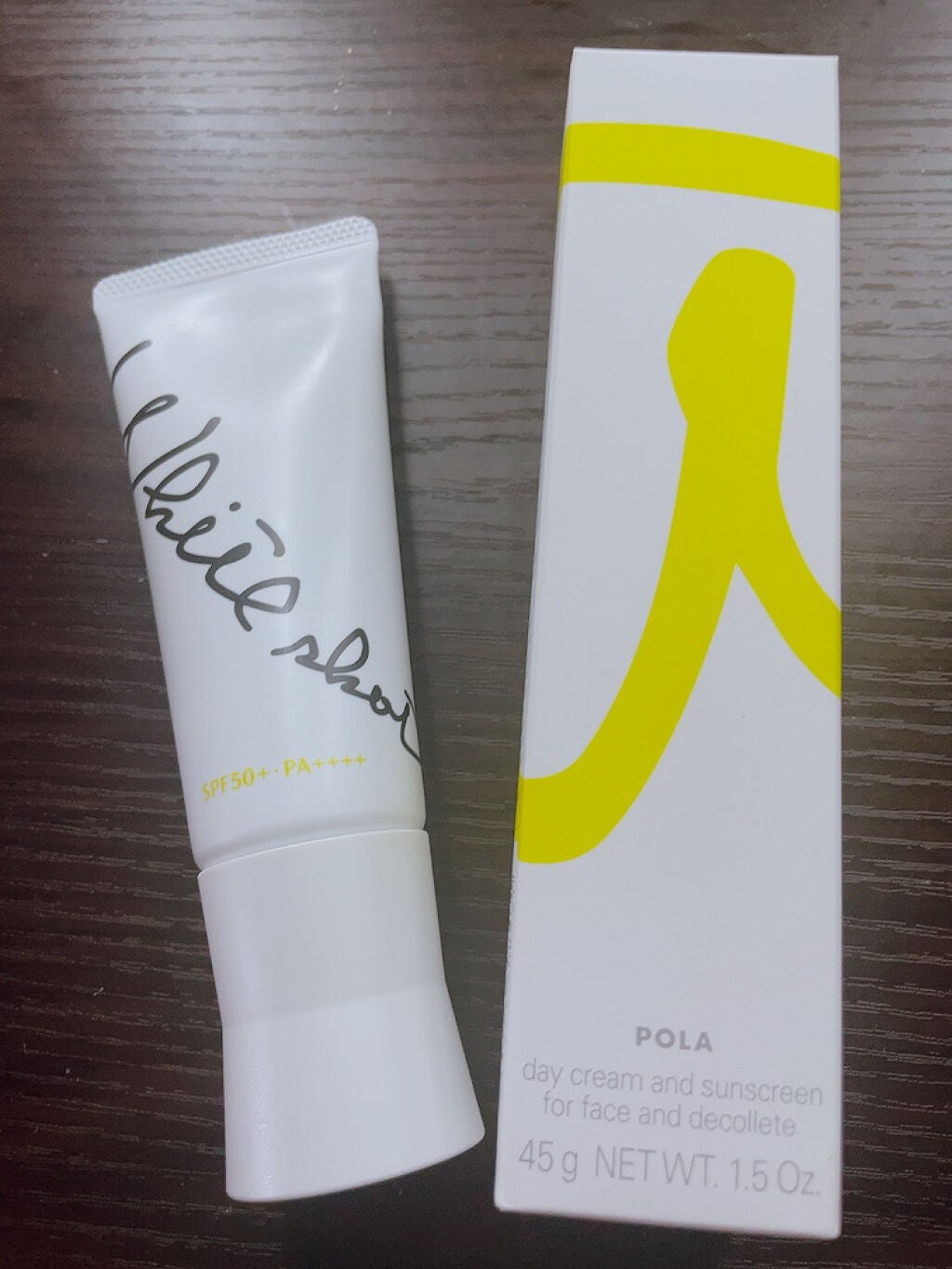 スキンプロテクター DX/ホワイトショット/日焼け止めクリームを使ったクチコミ(1枚目)