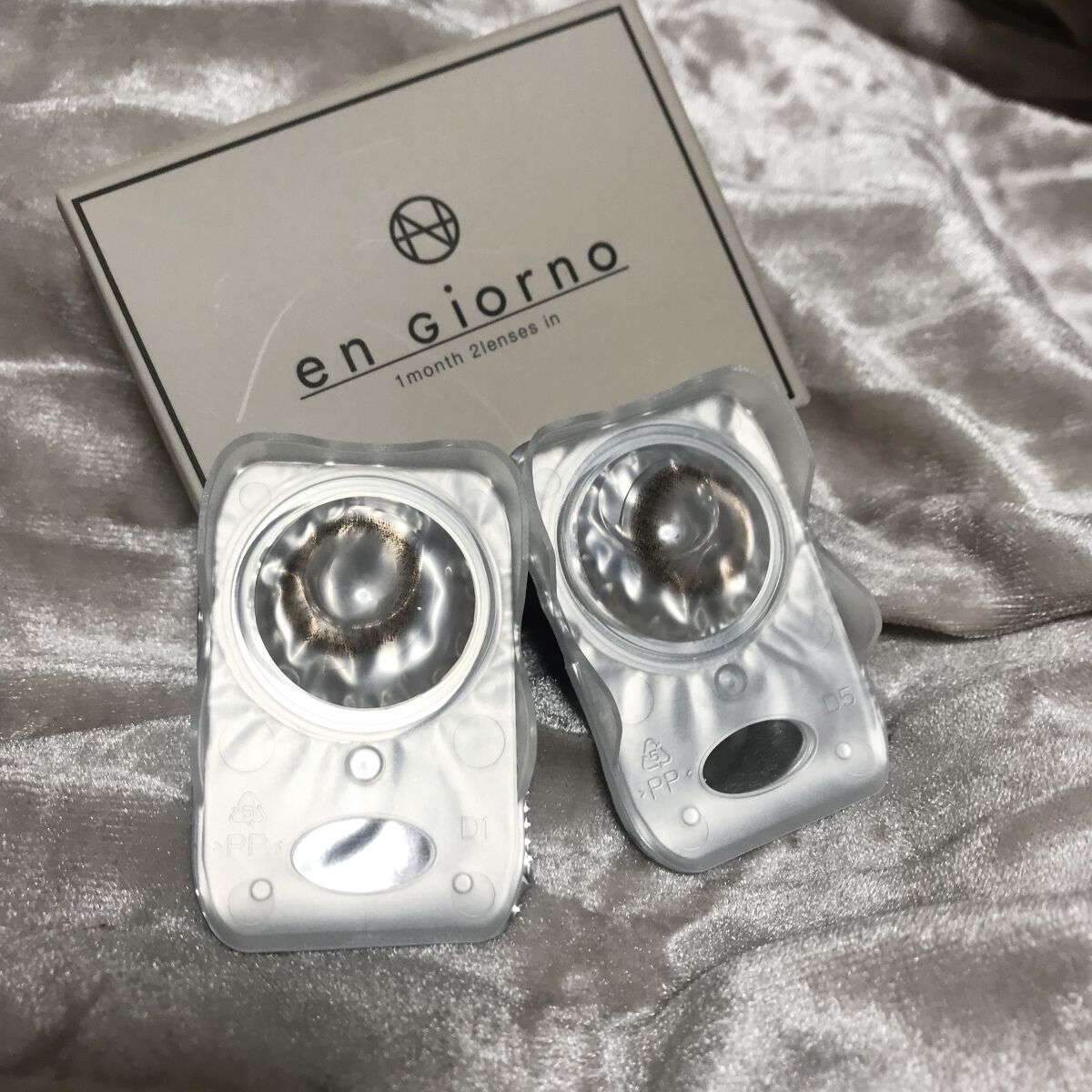 アンジョルノ エクレアブラウン/en Giorno/カラーコンタクトレンズを使ったクチコミ（1枚目）