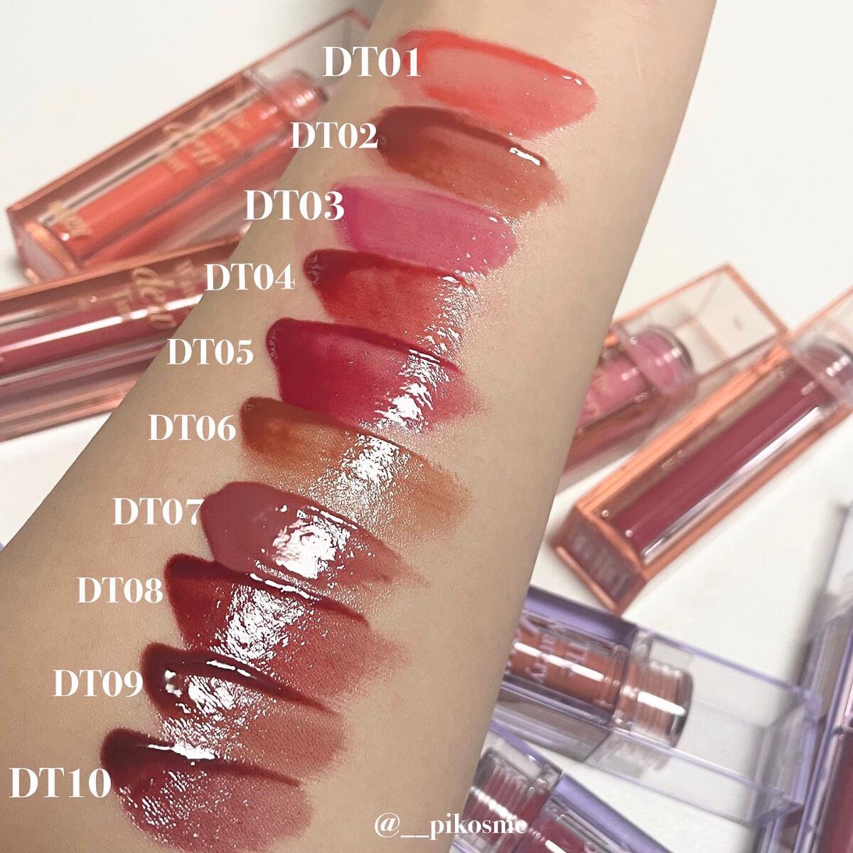 ザ ウォータリーデューティント/MERZY/リップティントを使ったクチコミ(1枚目)