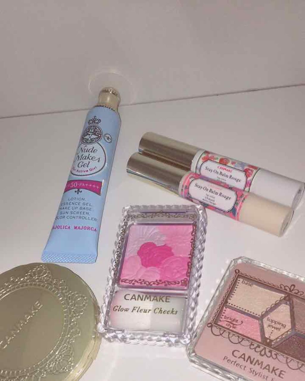 【旧品】マシュマロフィニッシュパウダー/キャンメイク/プレストパウダーを使ったクチコミ（1枚目）