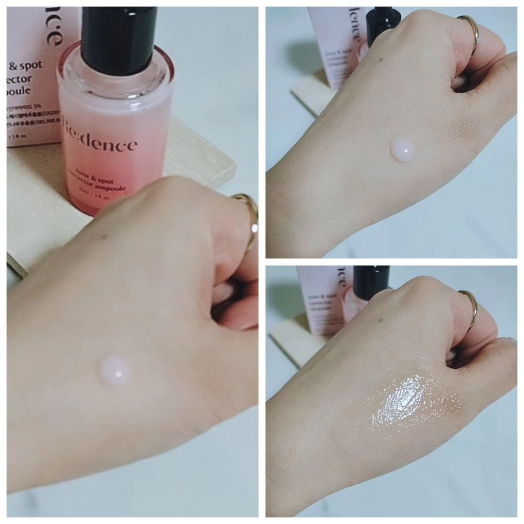 リデンス チェリートーン&スポットコレクターアンプル/redence/美容液を使ったクチコミ(4枚目)