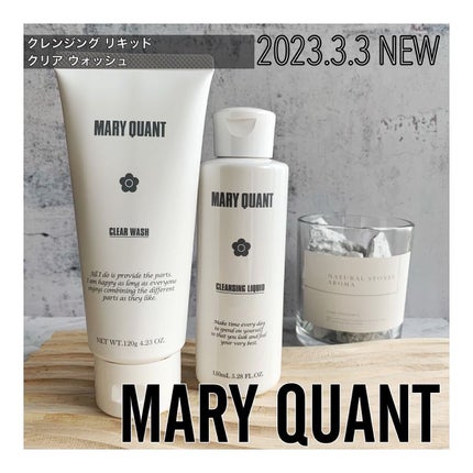 クリア ウォッシュ/MARY QUANT/洗顔フォームを使ったクチコミ(1枚目)
