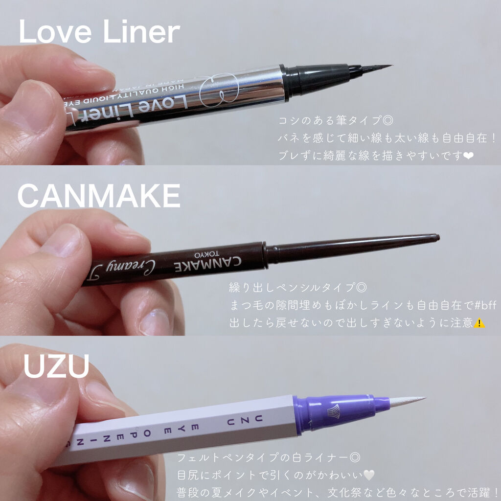ラブ・ライナー リキッドアイライナーＲ３/ラブ・ライナー/リキッドアイライナーを使ったクチコミ（2枚目）