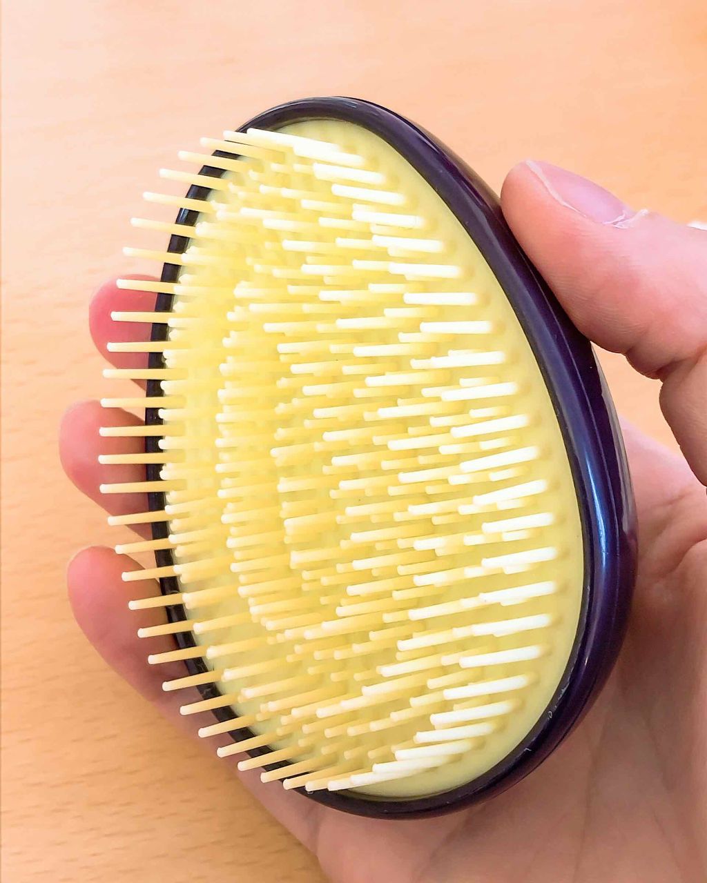 ファンファン アンタングルヘアブラシ/フランフラン/ヘアブラシを使ったクチコミ（2枚目）
