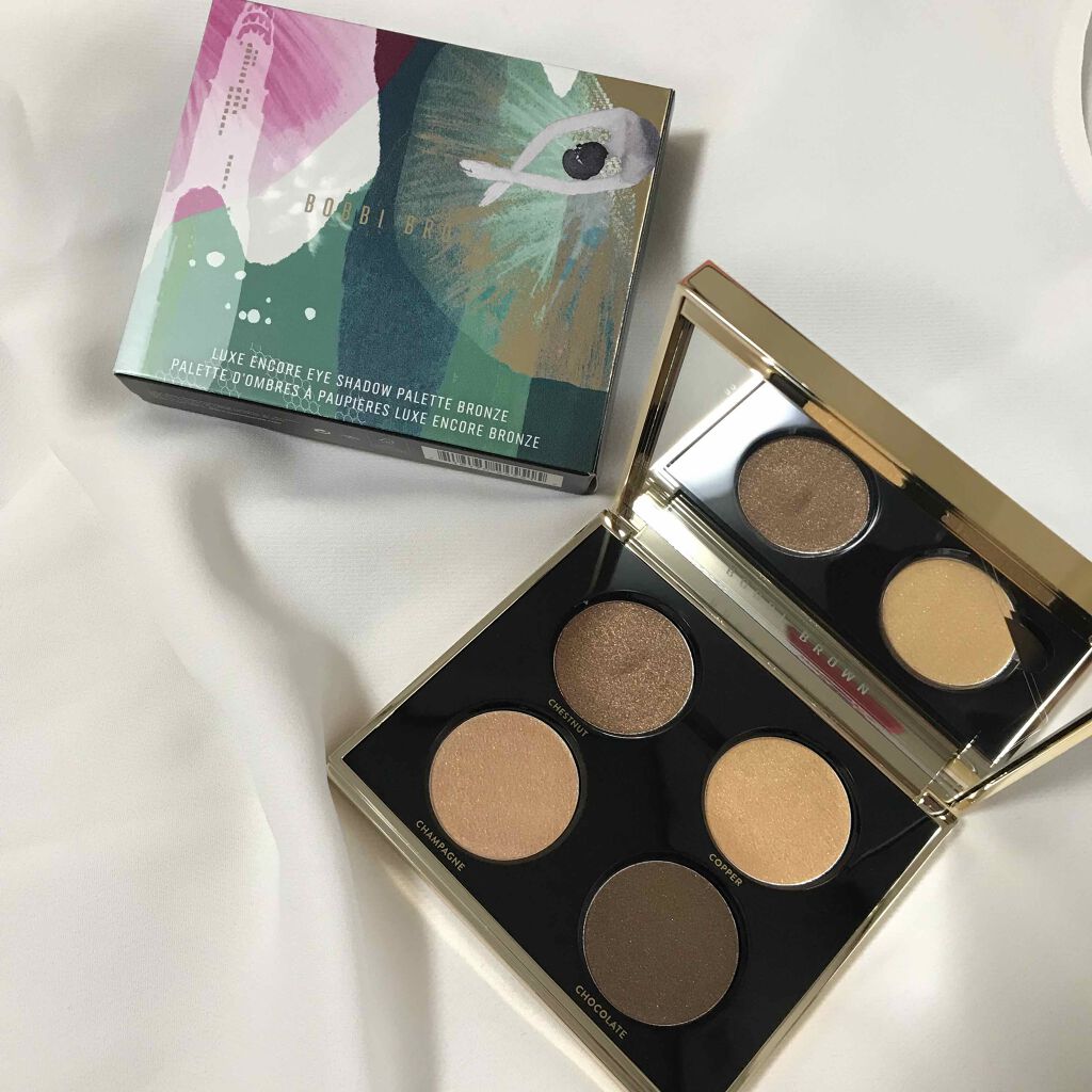リュクス アンコール アイシャドウ パレット ブロンズ/BOBBI BROWN/アイシャドウパレットを使ったクチコミ（1枚目）