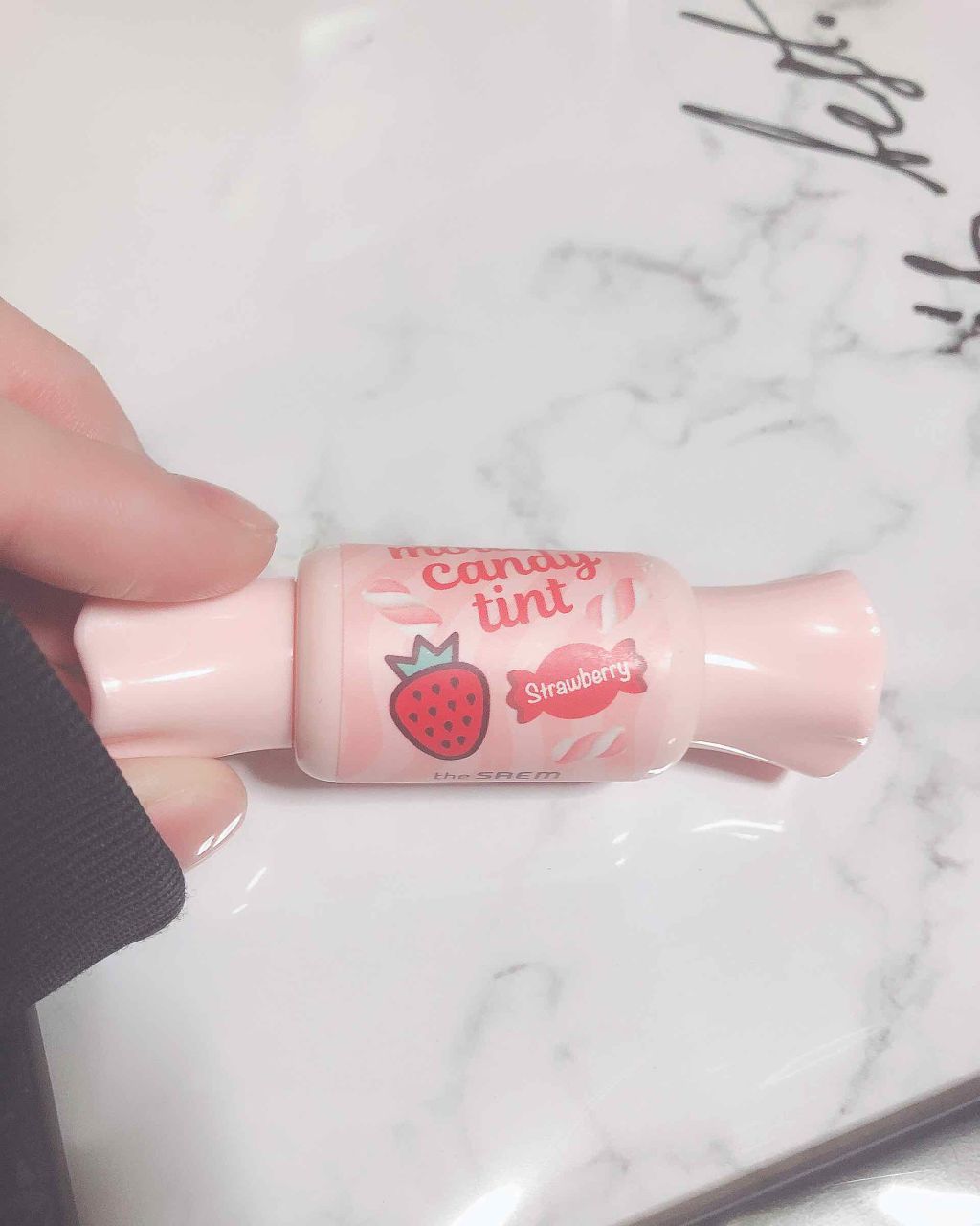 ムース キャンディー ティント/the SAEM/リップティントを使ったクチコミ（2枚目）