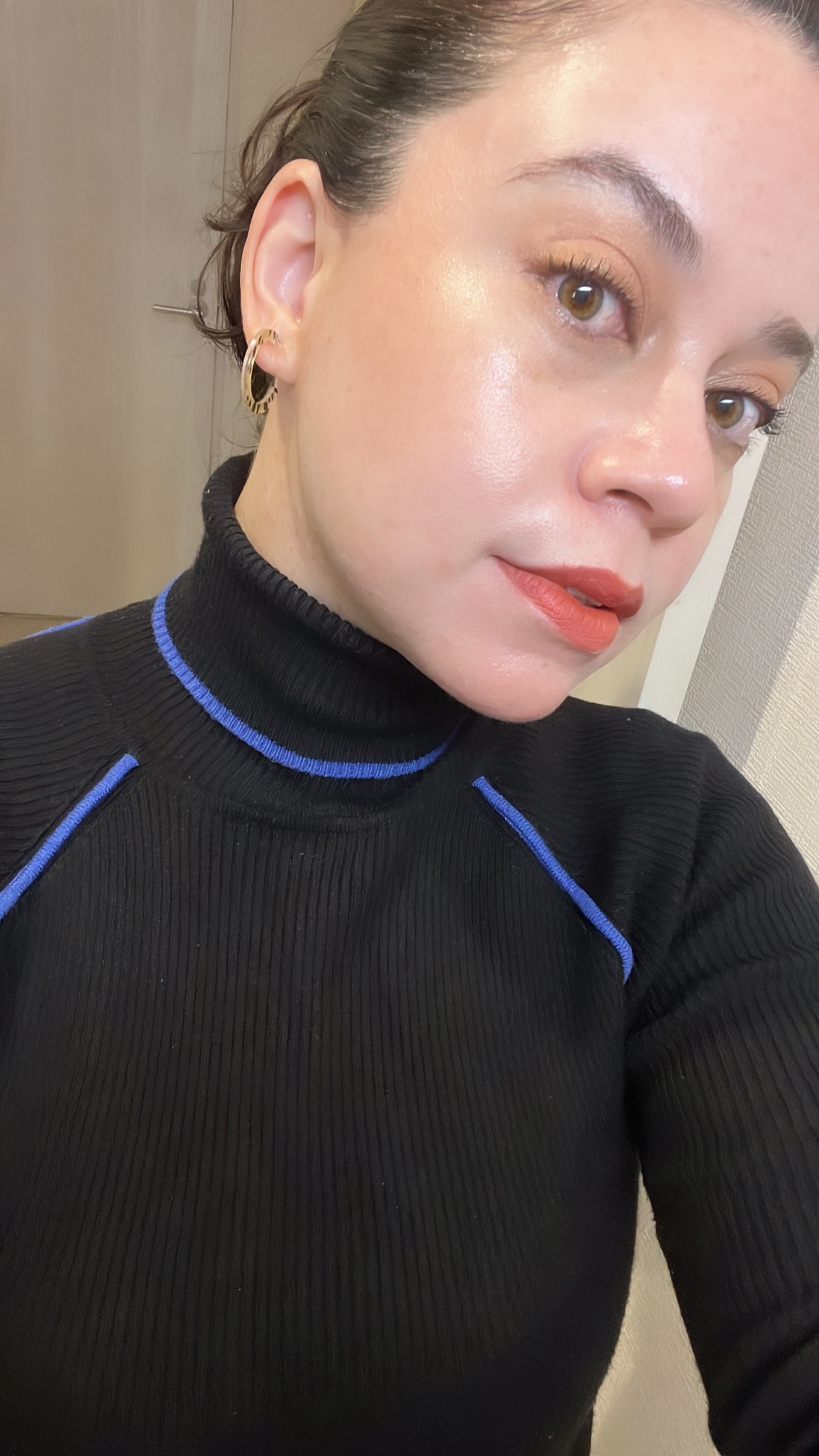 スリムフィットリキッドベルベット/hince/口紅を使ったクチコミ（2枚目）