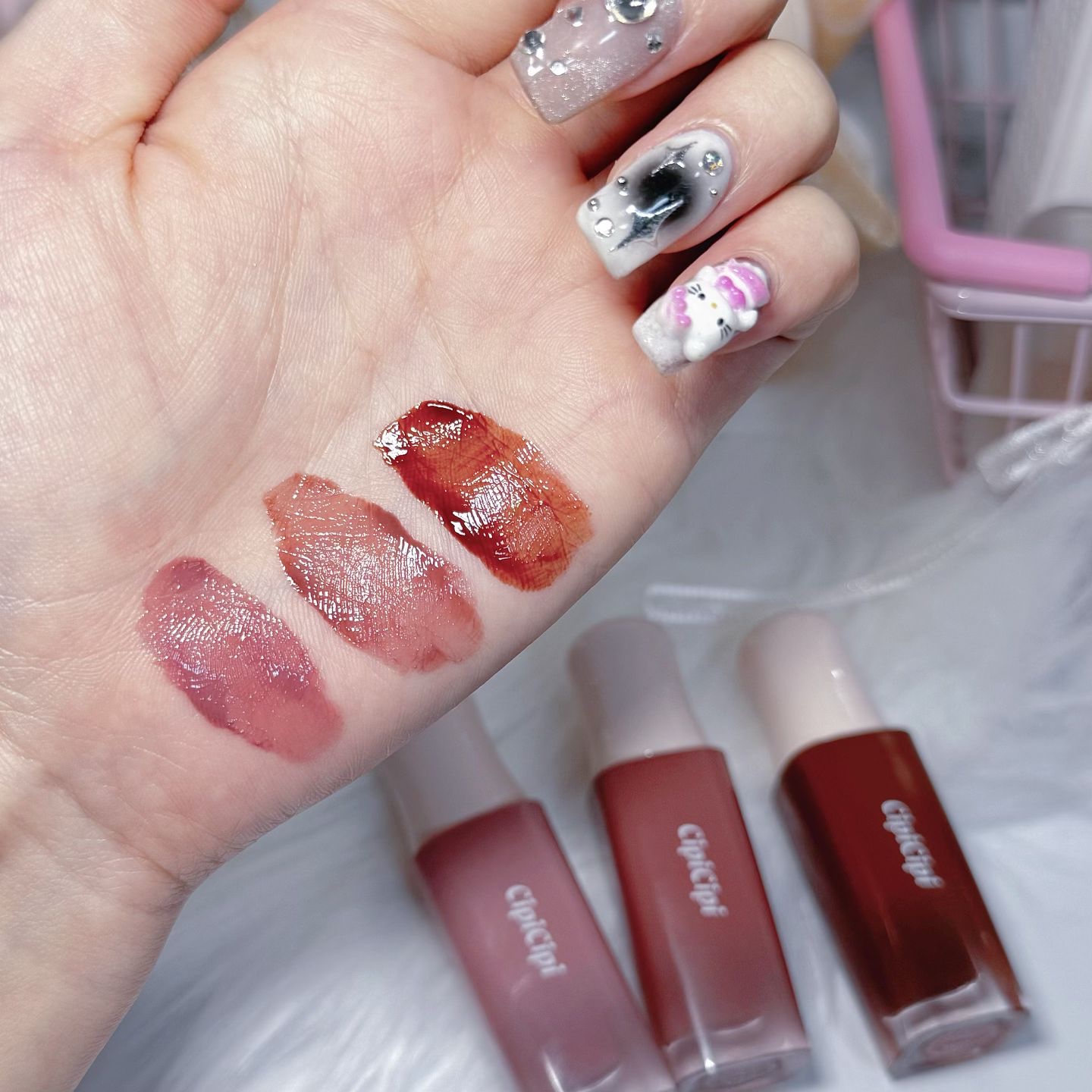 デューイフィルムティント/CipiCipi/リップティントを使ったクチコミ（2枚目）