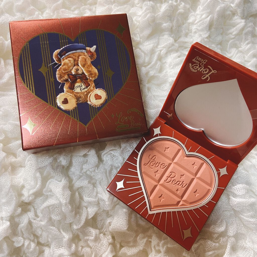 Love Bear ブラッシュ/FlowerKnows/パウダーチークを使ったクチコミ(1枚目)