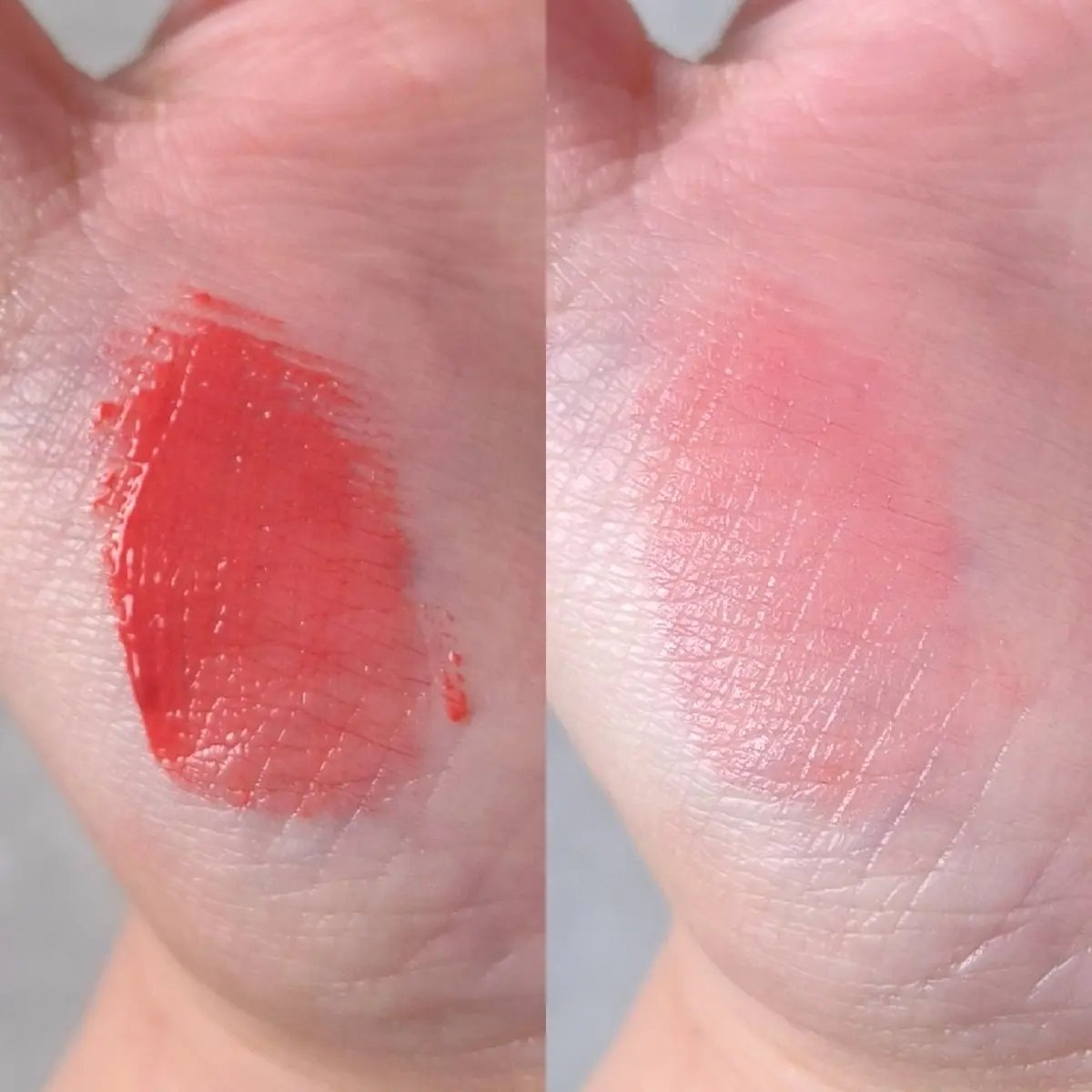 ジェリーフィットティンティッドグロウティント 05 アップルポム(Apple Pom)/Milk Touch/リップティントを使ったクチコミ（3枚目）