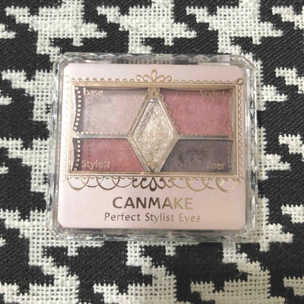 【旧品】パーフェクトスタイリストアイズ/キャンメイク/アイシャドウパレットを使ったクチコミ(1枚目)