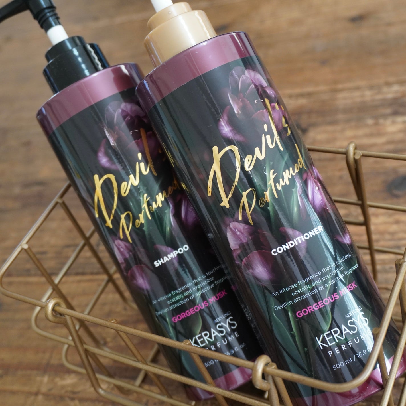 デビルズパフューム ゴージャス ムスク シャンプー&リンス/KERASYS/シャンプー・コンディショナーを使ったクチコミ(1枚目)