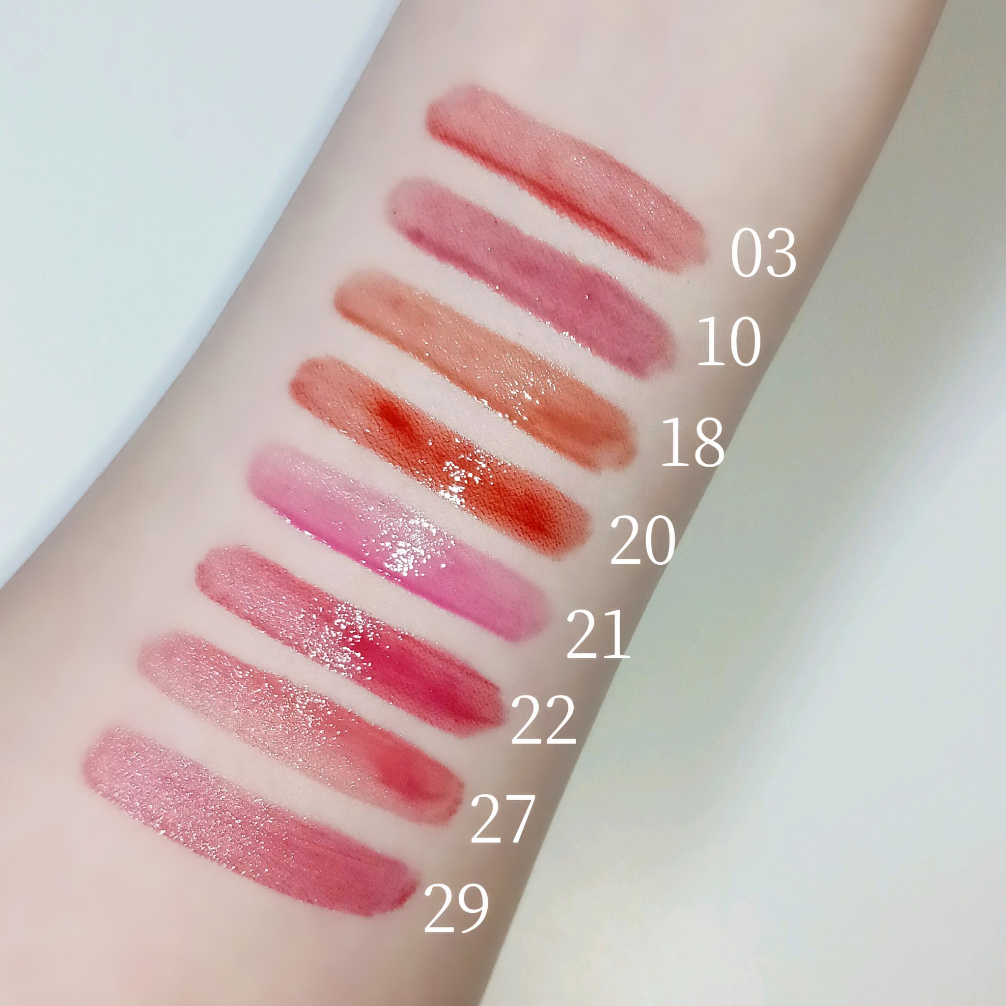 ペリペラ インク ムード グロイ ティント 27 JOKING PINK(とんでもピンク)/PERIPERA/リップティントを使ったクチコミ（2枚目）