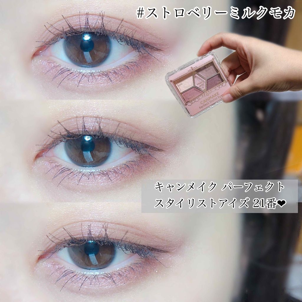 【旧品】パーフェクトスタイリストアイズ/キャンメイク/アイシャドウパレットを使ったクチコミ(1枚目)
