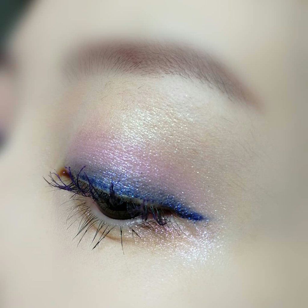 マルチグリッターカラー/ENBAN TOKYO/単色アイシャドウを使ったクチコミ（3枚目）