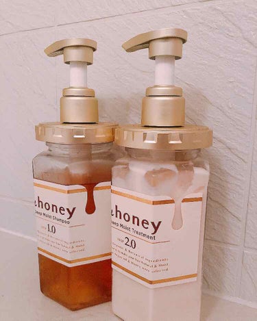 ディープモイスト シャンプー1.0／ヘアトリートメント2.0/&honey/シャンプー・コンディショナーを使ったクチコミ（1枚目）