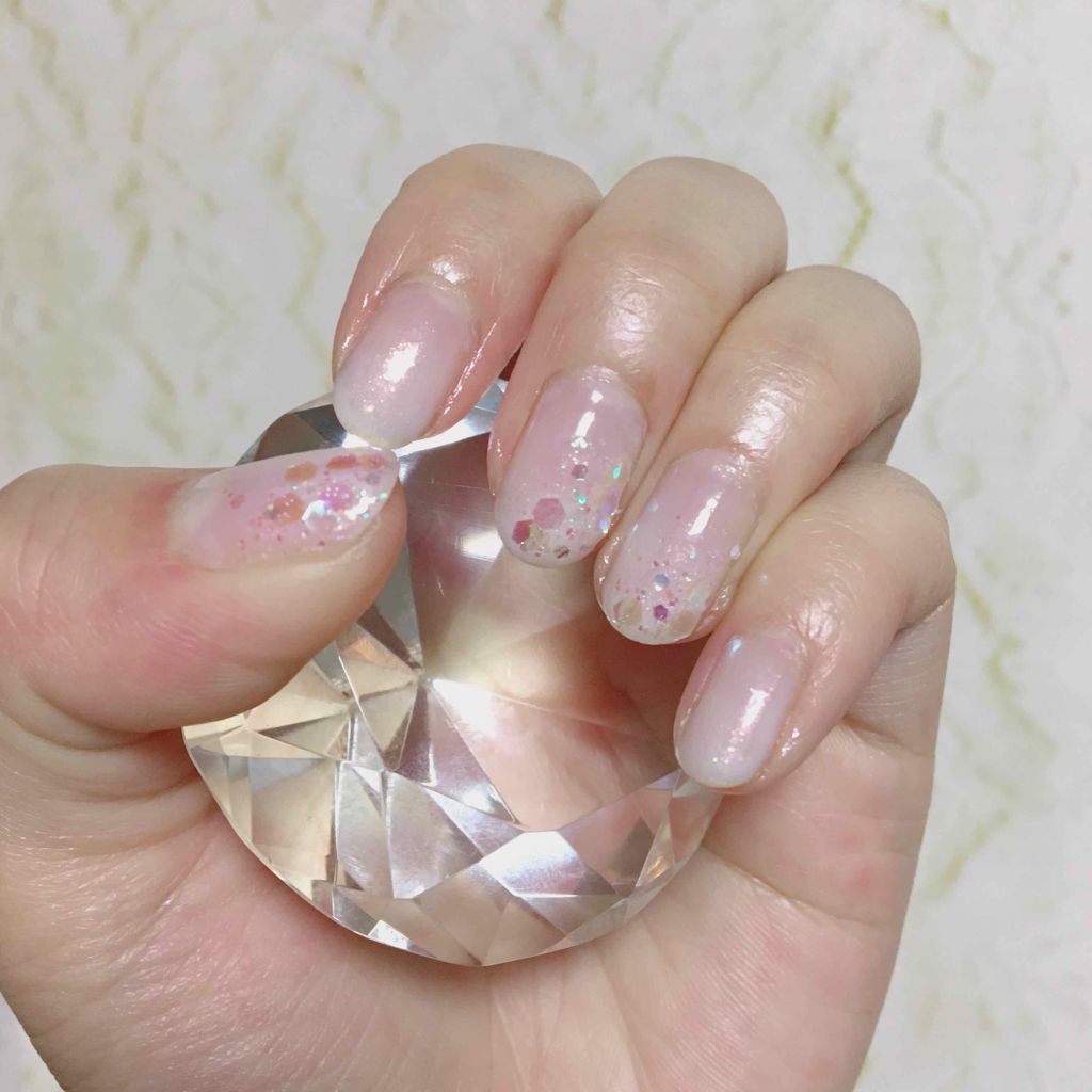 ダイソー エスポルール ネイルポリッシュ/エスポルール/マニキュアを使ったクチコミ（2枚目）