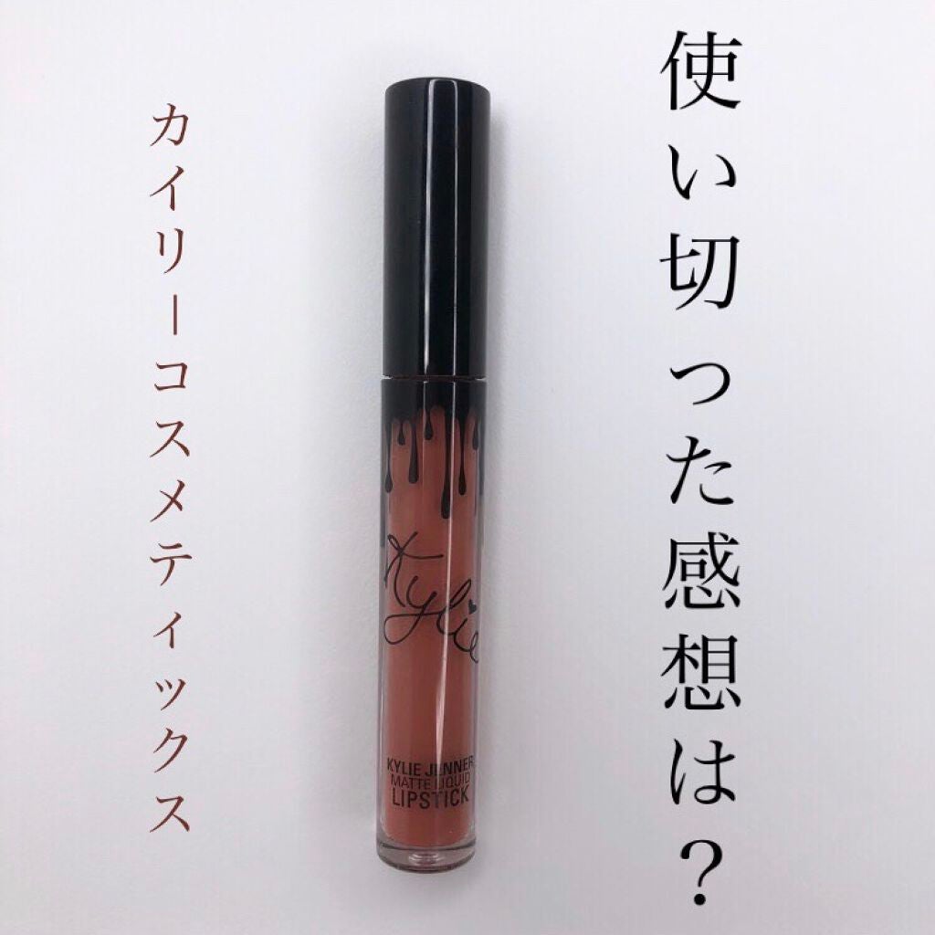 マット リキッド リップスティック/Kylie Cosmetics/口紅を使ったクチコミ(1枚目)