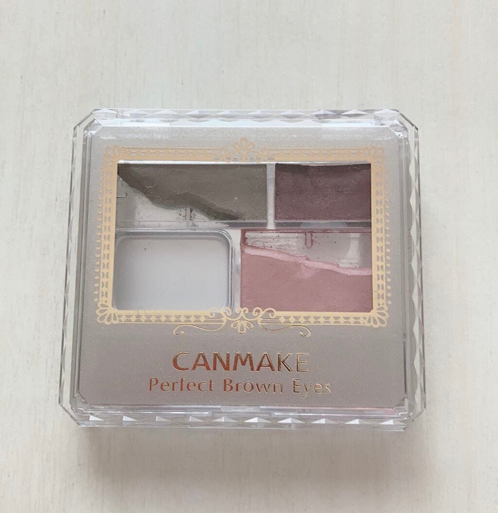 パーフェクトブラウンアイズ/キャンメイク/ジェル・クリームアイシャドウを使ったクチコミ(1枚目)