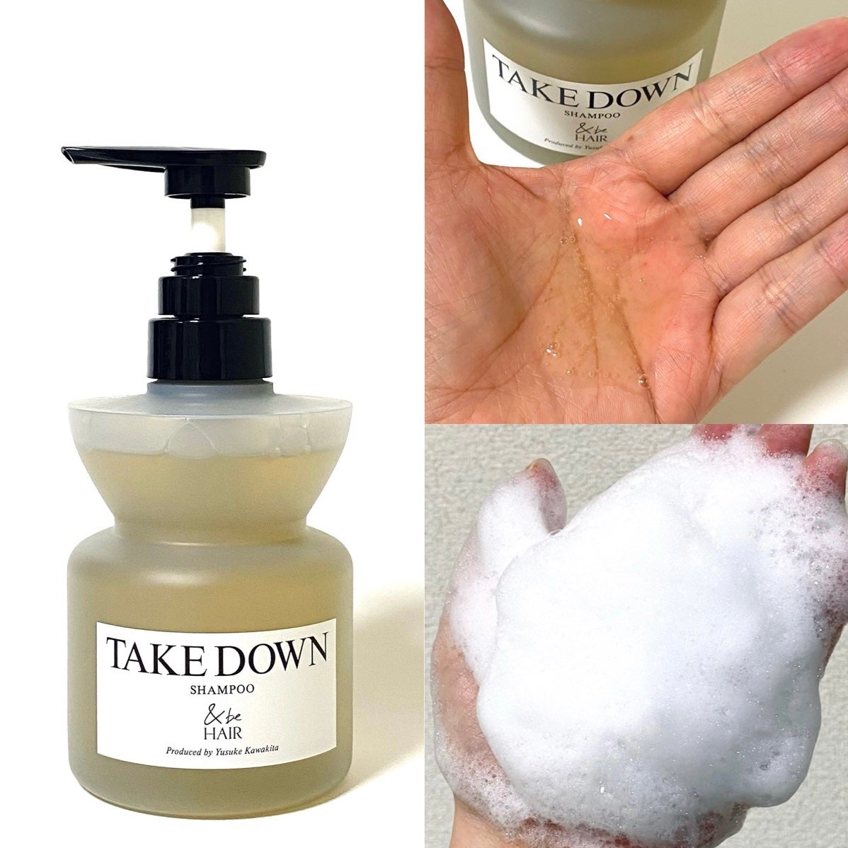 &be テイクダウンシャンプー/&be HAIR/市販シャンプーを使ったクチコミ(2枚目)