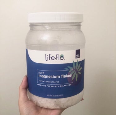 ピュアマグネシウムフレーク/Life-flo/入浴剤を使ったクチコミ（1枚目）
