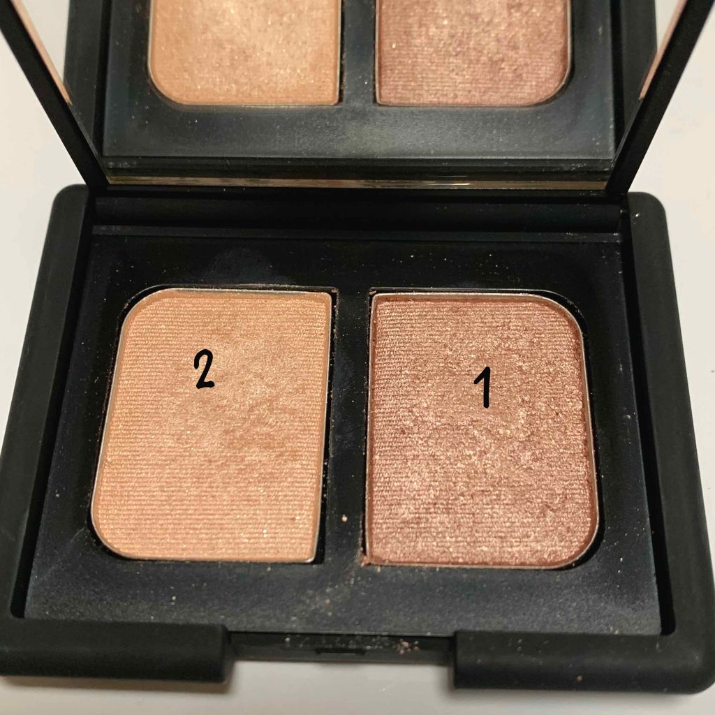デュオアイシャドー/NARS/アイシャドウパレットを使ったクチコミ(2枚目)