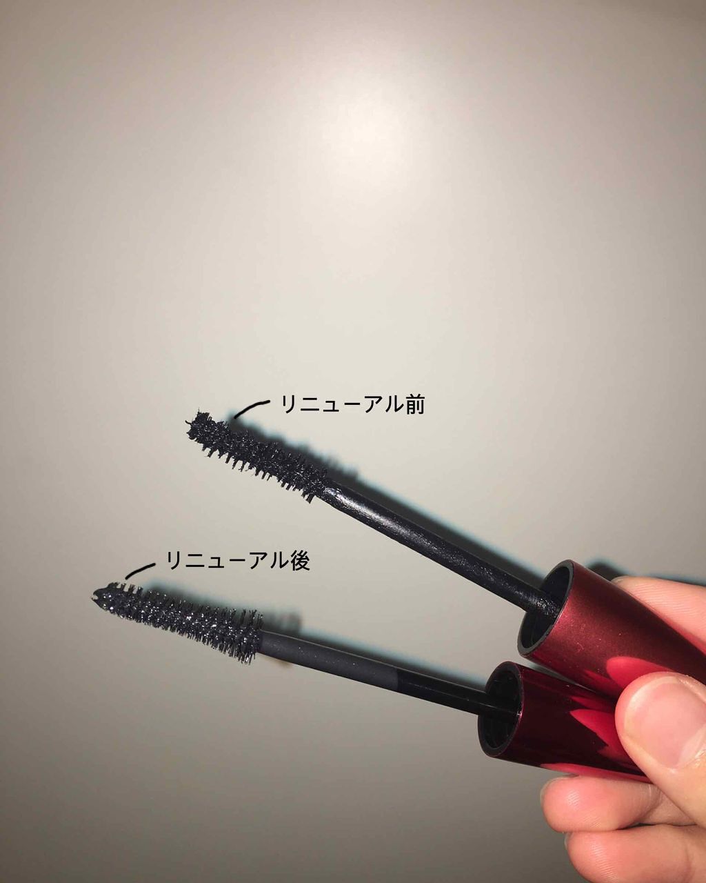 モテマスカラ IMPACT 1/UZU BY FLOWFUSHI/マスカラを使ったクチコミ（2枚目）