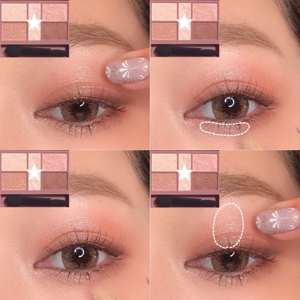 パーフェクトスタイリストアイズ/キャンメイク/アイシャドウパレットを使ったクチコミ(7枚目)