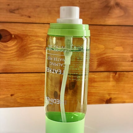 MEDIHEAL ティーツリーカーミングウォーターミストのクチコミ「☆MEDIHEAL
ティーツリーカーミングウォーターミスト🌱
8種類のヒアルロン酸と3種類の.....」(2枚目)