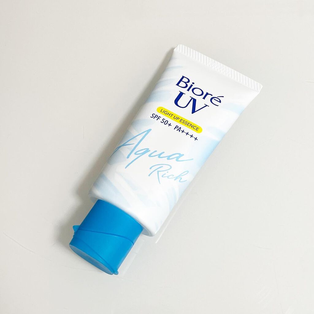 ビオレUV アクアリッチ ライトアップエッセンス/ビオレ/日焼け止めクリームを使ったクチコミ（1枚目）