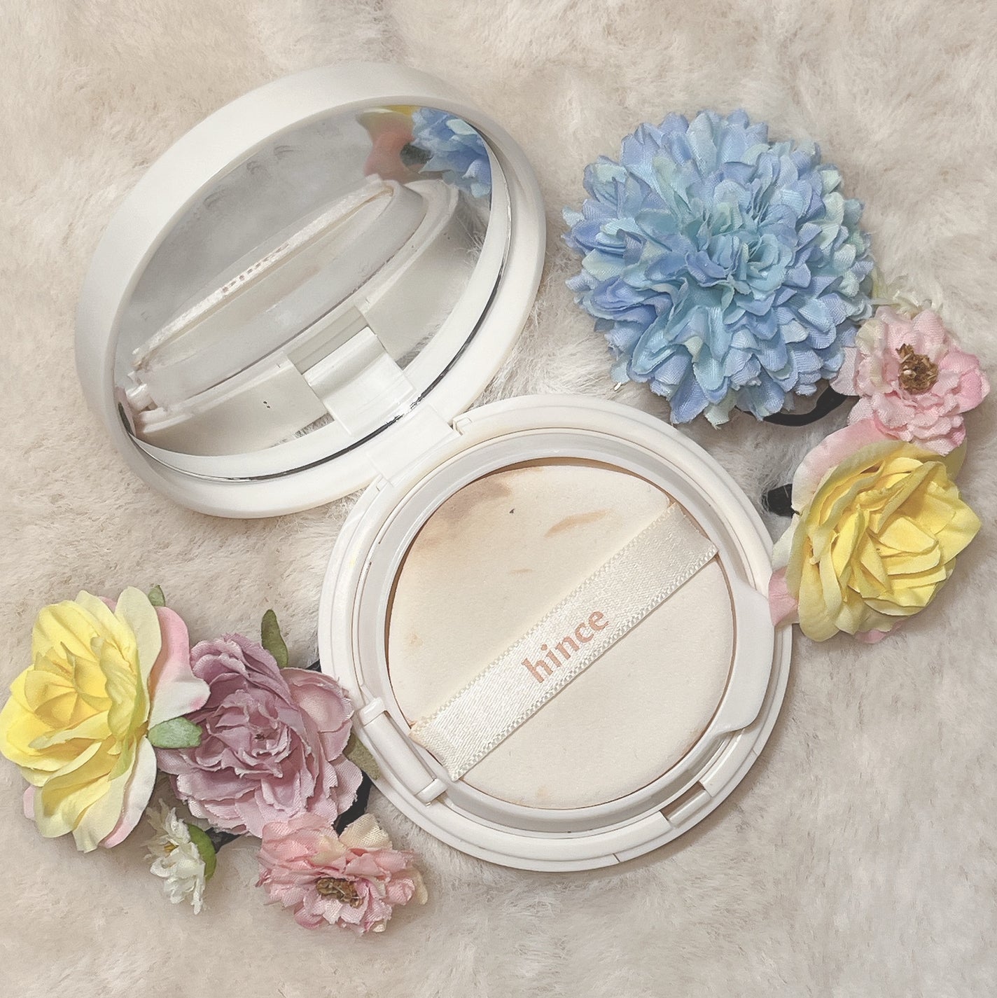 セカンドスキングロウクッション/hince/クッションファンデーションを使ったクチコミ(2枚目)