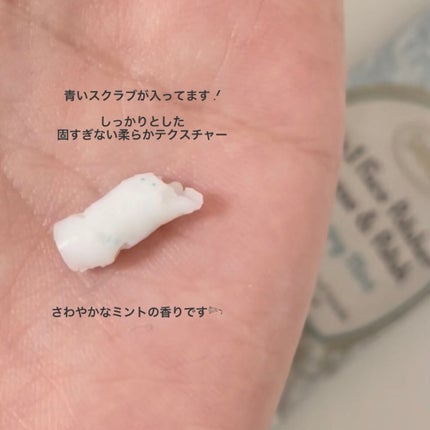 フェイスポリッシャー リフレッシング(ミント)/SABON/スクラブ・ゴマージュを使ったクチコミ(4枚目)
