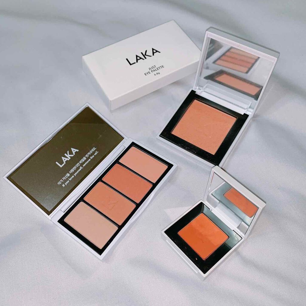 ジャストアイシャドウ/Laka/単色アイシャドウを使ったクチコミ(4枚目)