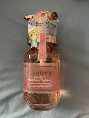 &honey Melty モイストリペア シャンプー1.0／モイストリペア ヘアトリートメント2.0 シャンプー本体440ml/&honey/シャンプー・コンディショナーの画像