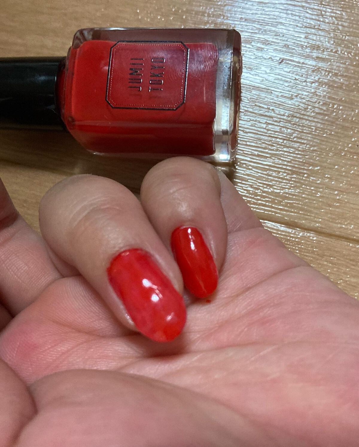 マニキュアジェルコート/ジュミートウキョウ/ジェルネイルを使ったクチコミ（2枚目）