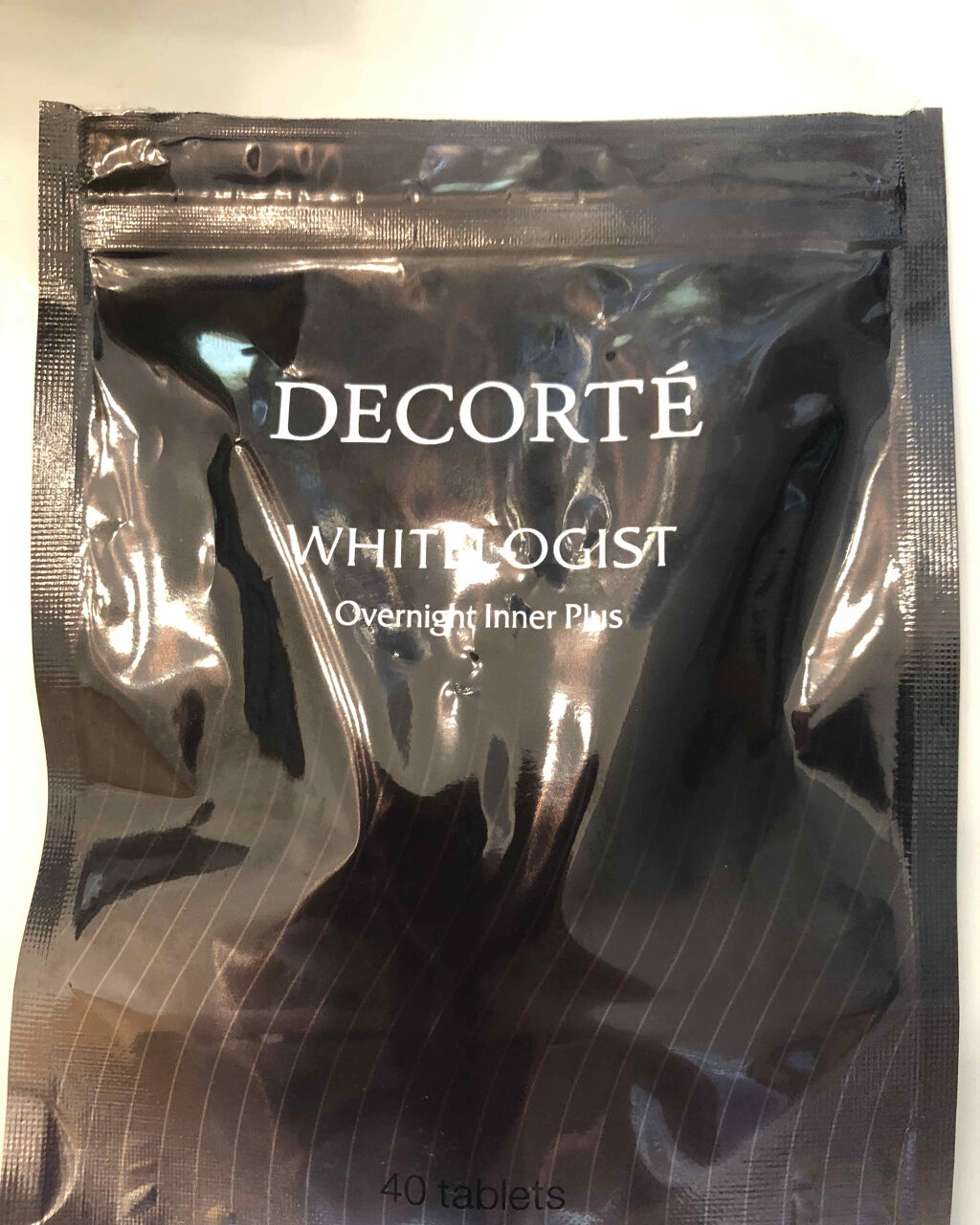 ホワイトロジスト オーバーナイト インナー プラス/DECORTÉ/美容サプリメントを使ったクチコミ（1枚目）