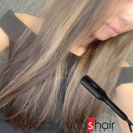 スタイリッシュ コンパクトイオンヒートブラシ MHB-3040-K/mod's hair/ヒートブラシを使ったクチコミ(1枚目)