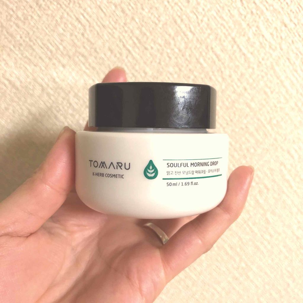 ソウルフル モーニング ドロップ パワー クリーム/TOMARU/フェイスクリームを使ったクチコミ(1枚目)